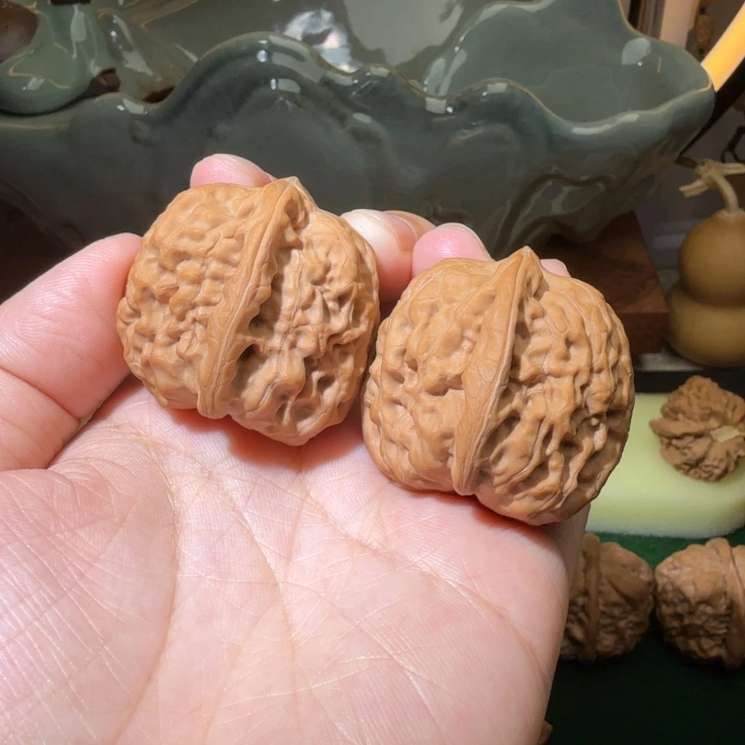 核桃文玩核桃吊坠平谷霸王38