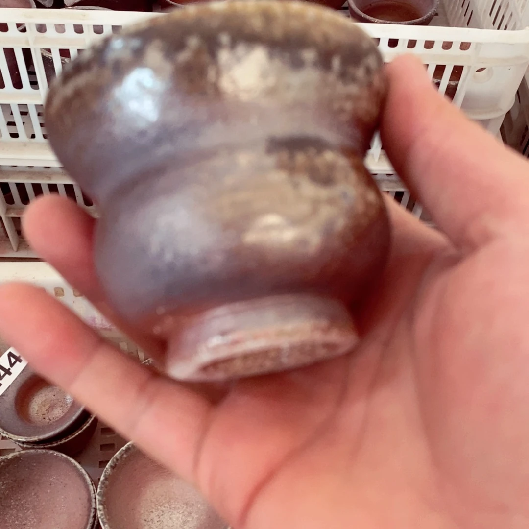 柴烧茶具陶瓷杯子