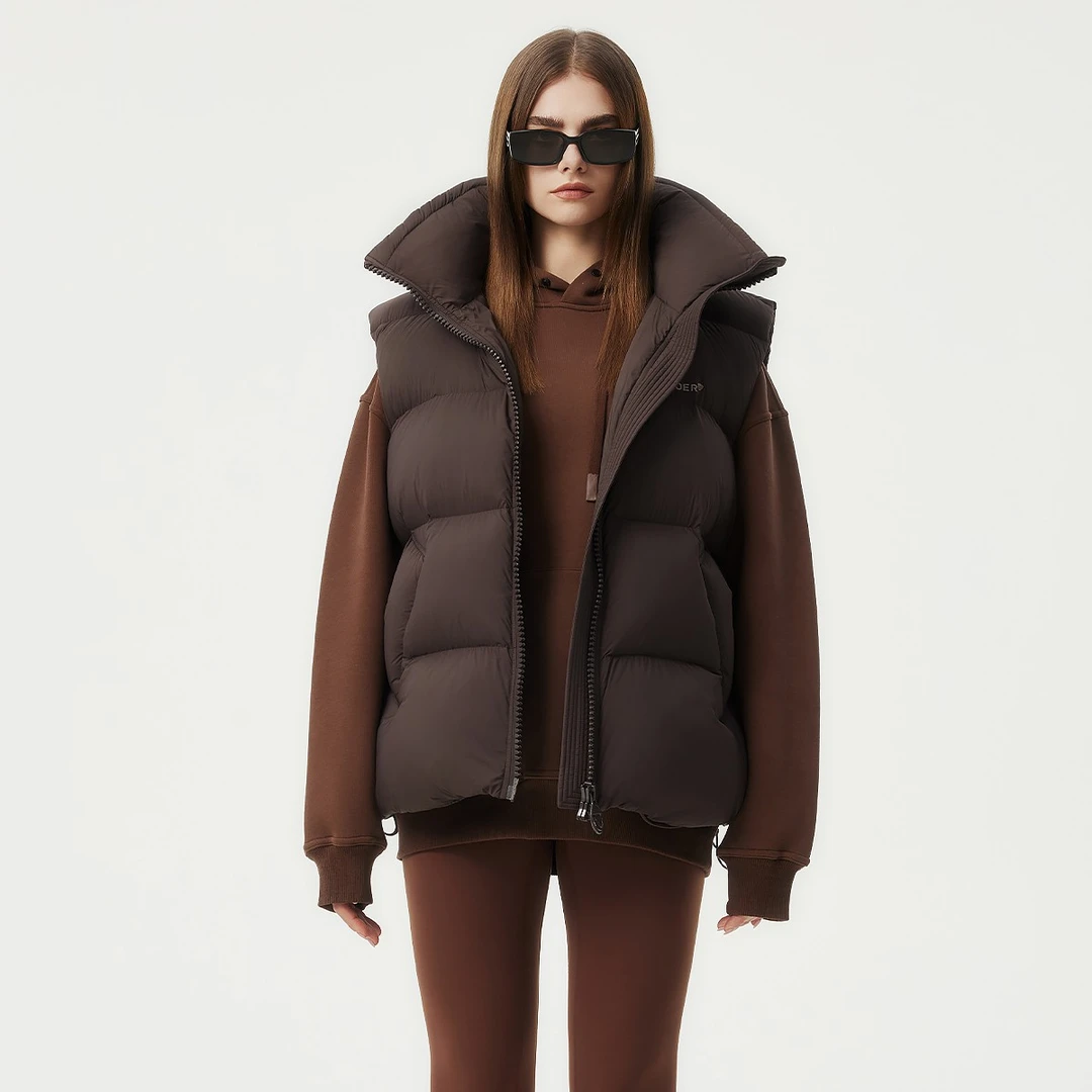 【达人链接】坦博尔2024年新款羽绒马甲TBF320150Z