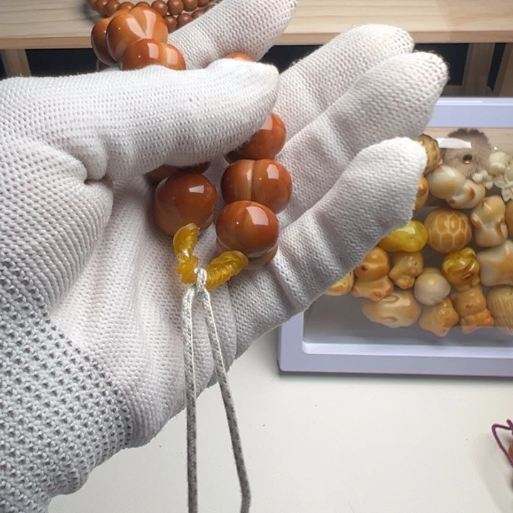 小***明手串猴头核桃猴头