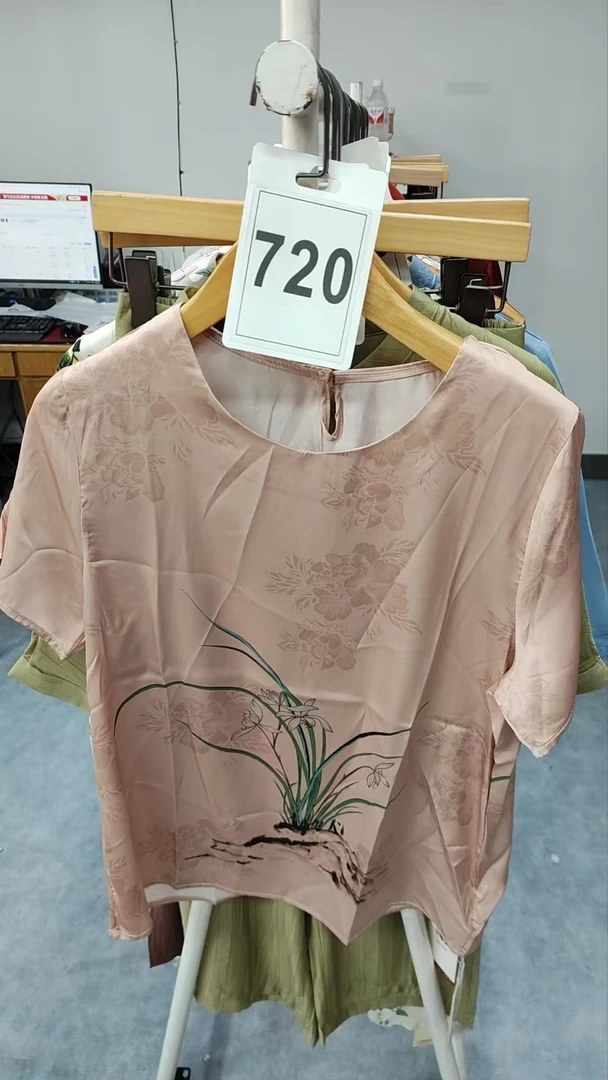 720-常规款中国风女款薄款百搭小衫中老年女装