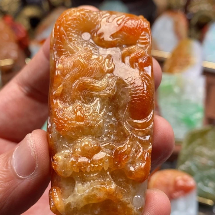 【闪购商品】颈饰未镶嵌翡翠飘*#缅甸翡翠A货吊坠