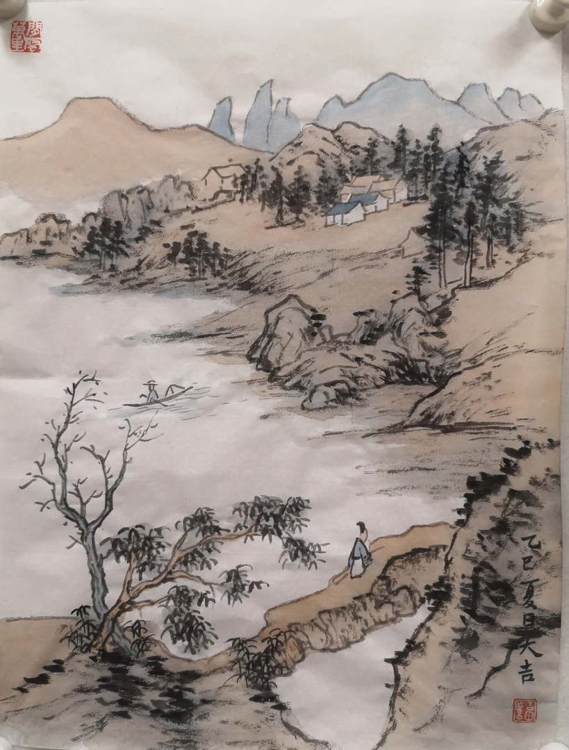大吉老师国画作品13