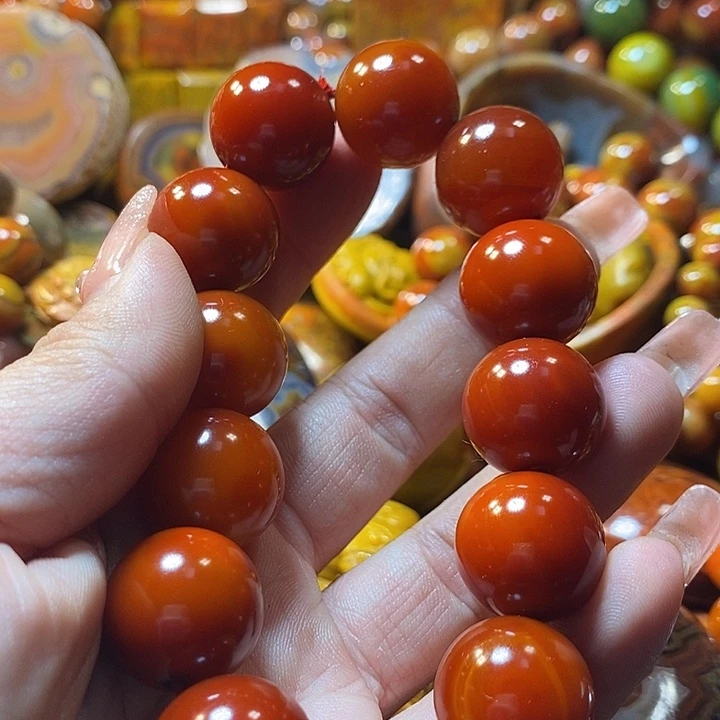 丰***里玛瑙/玉髓未镶嵌手链