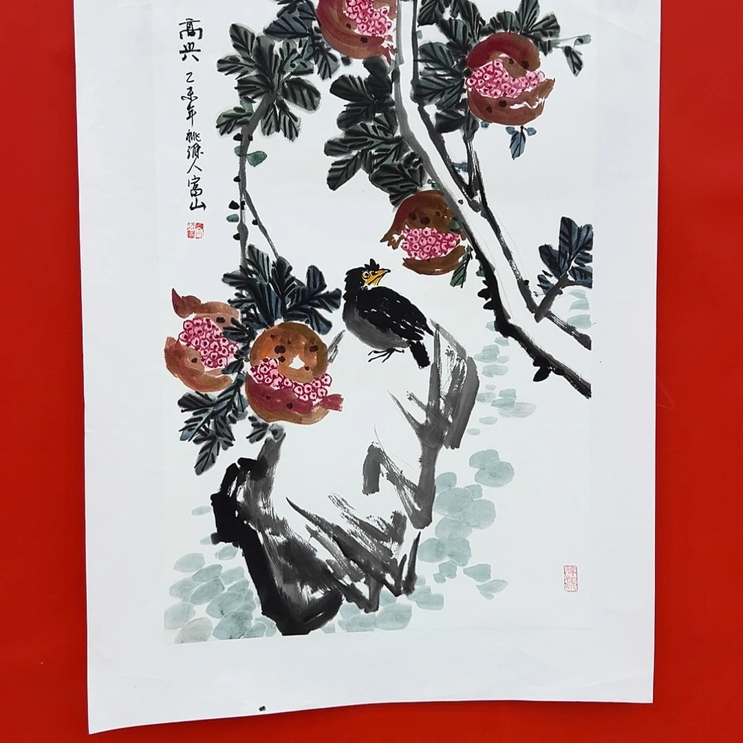国画孙立芳展览原作