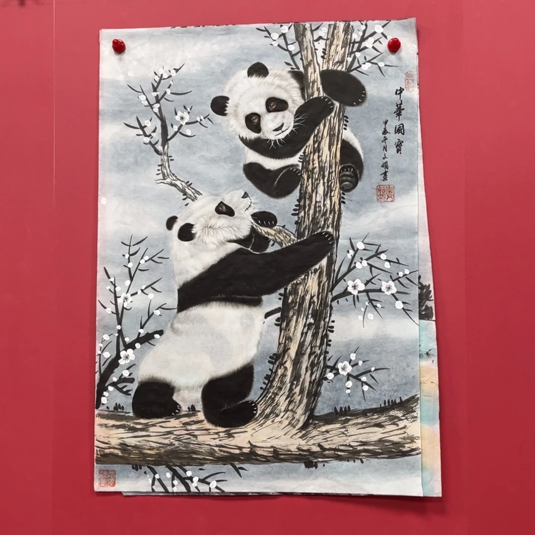 国画国画作品集一个由