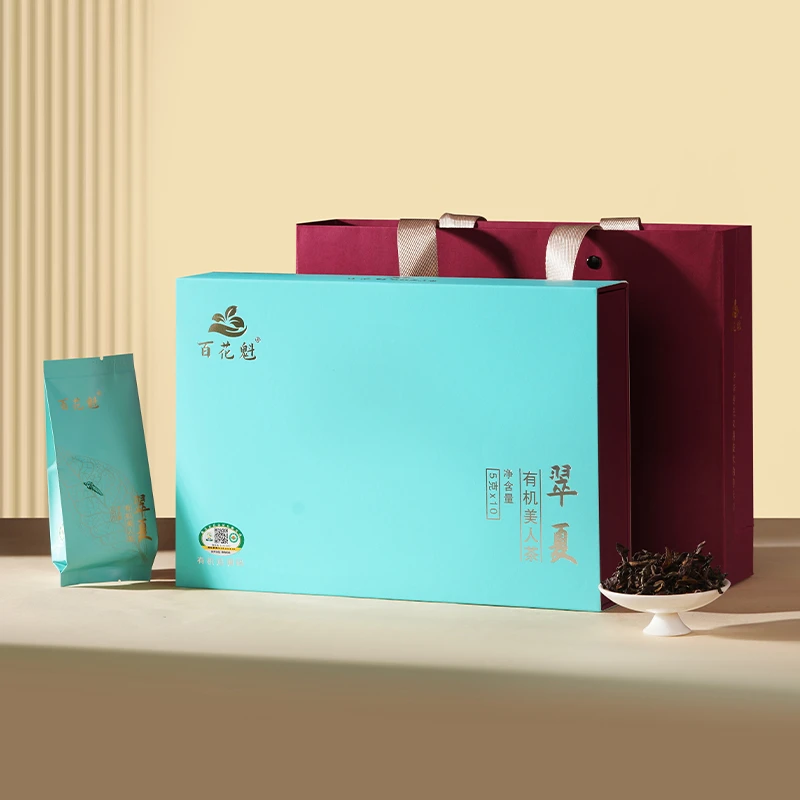 翠夏-百花魁有机美人茶东方美人乌龙茶无农残高端商务茶礼