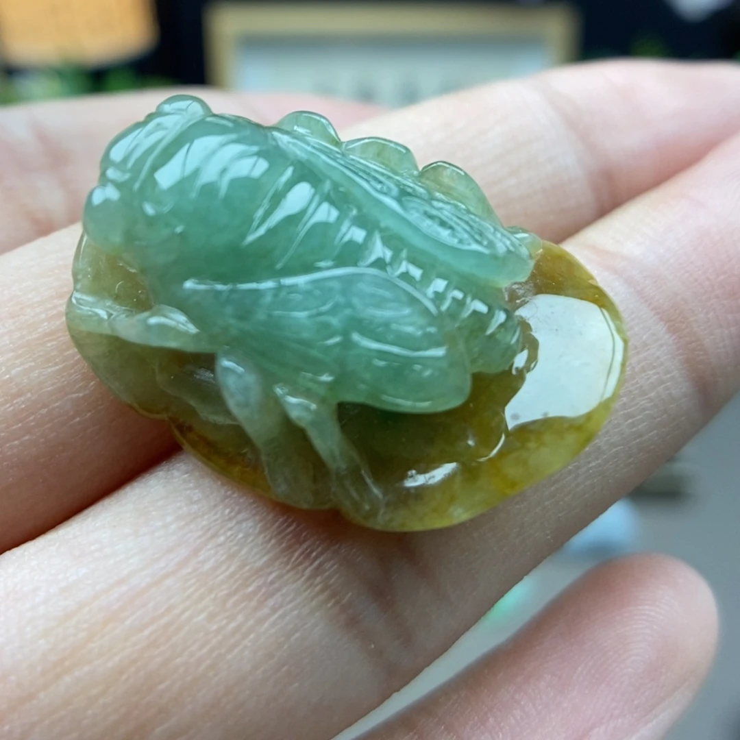 翡翠未镶嵌颈饰吊坠