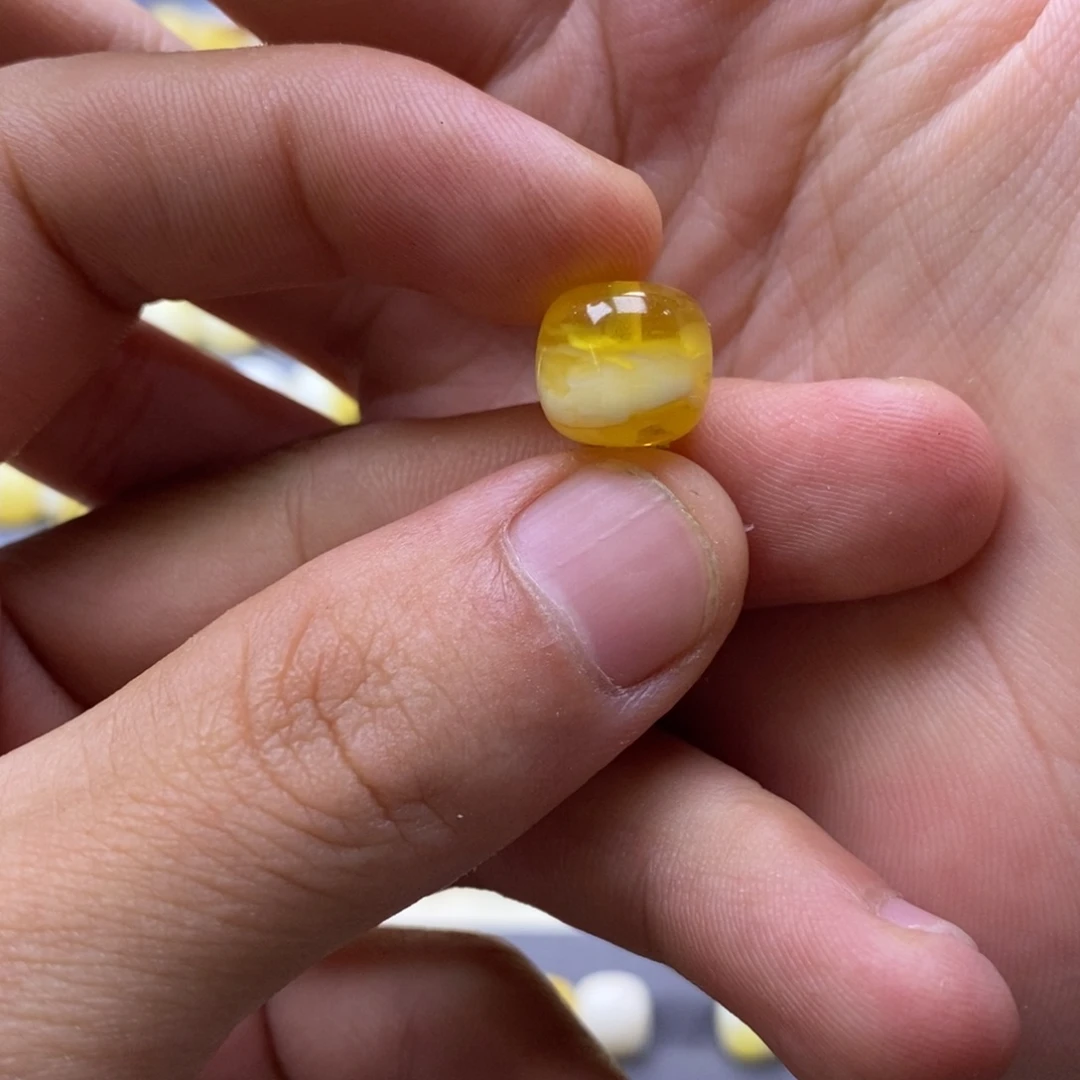 ❀***ꫜ琥珀未镶嵌珠宝奇石11.5mm
