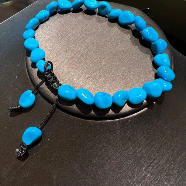 非金属珐琅手链 98号时尚款蓝色随型手链