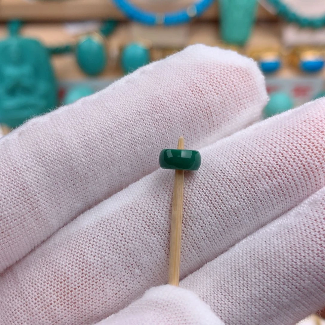 绿松石未镶嵌配饰6.7-3.2mm