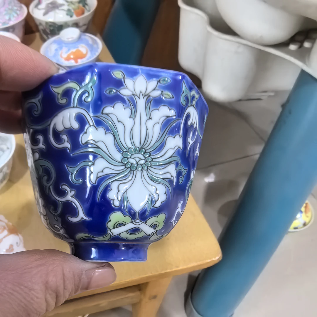 纯手工手绘小杯子