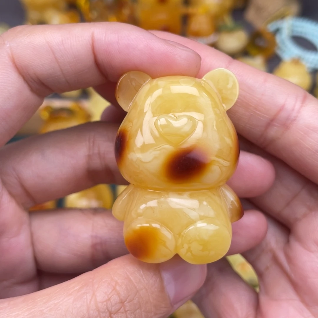 裸石琥珀未镶嵌蜜蜡