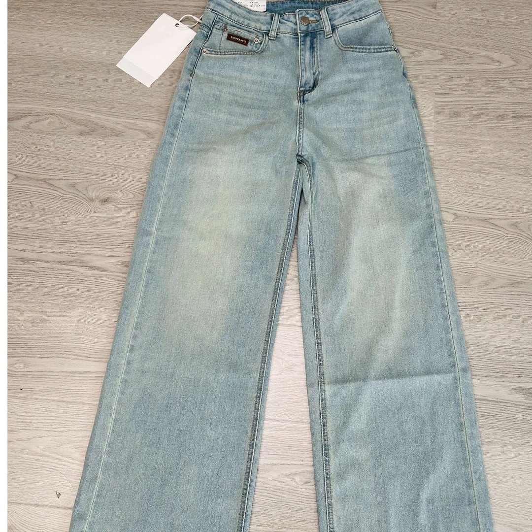 女士牛仔裤百搭裤子