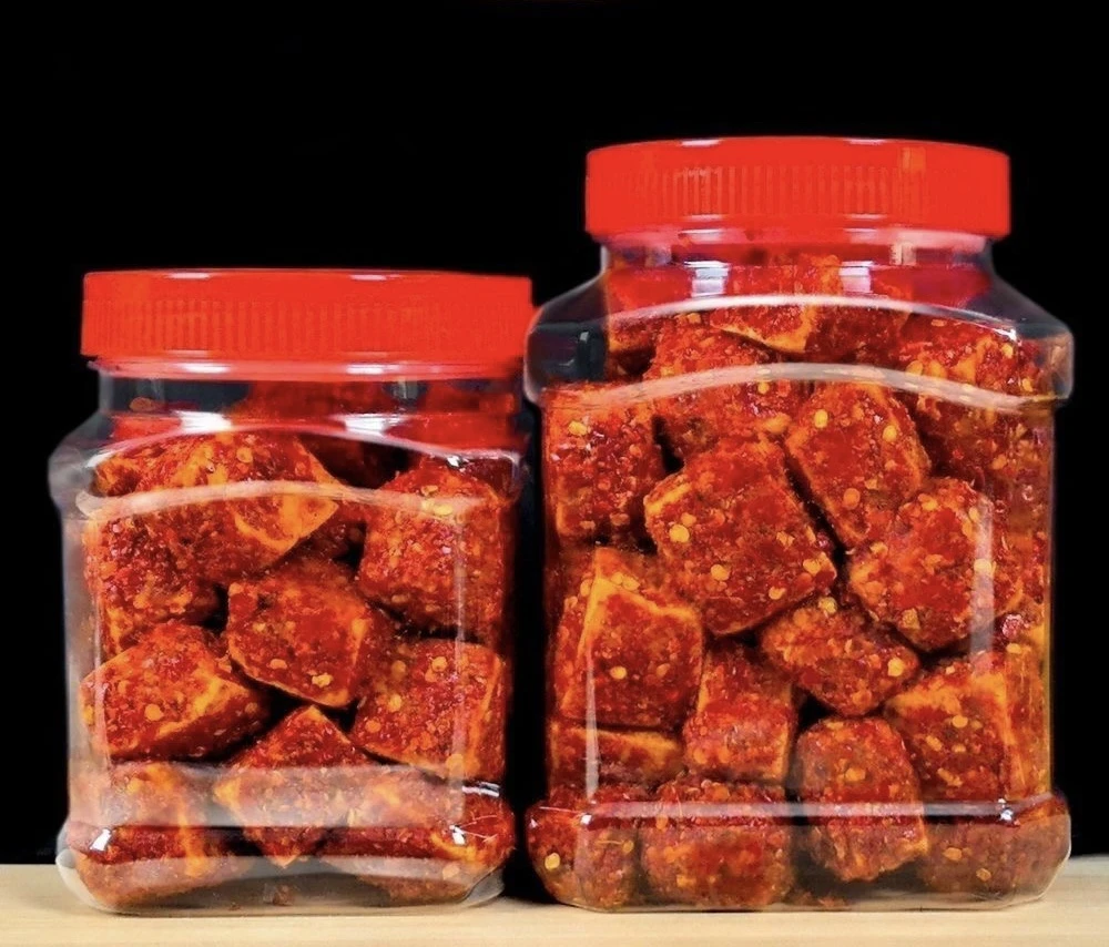 （收到可以吃）农家传统湖南特产老手工无油豆腐乳农家香辣麻辣腐乳