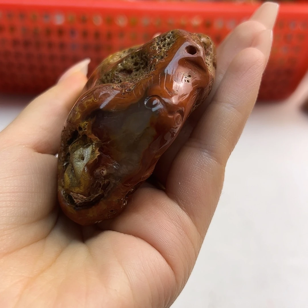 玛瑙/玉髓合金颈饰