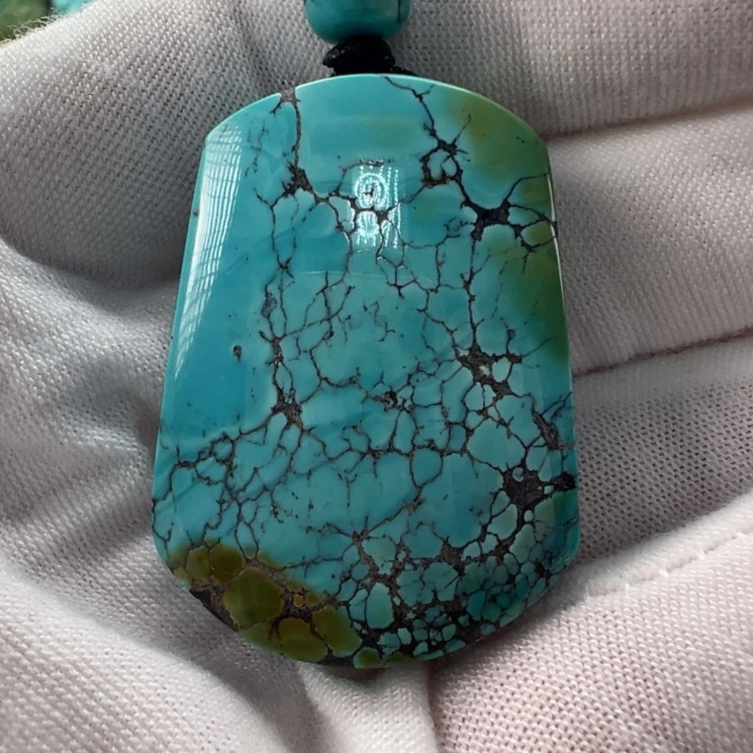 未镶嵌绿松石无事牌 25.5mm