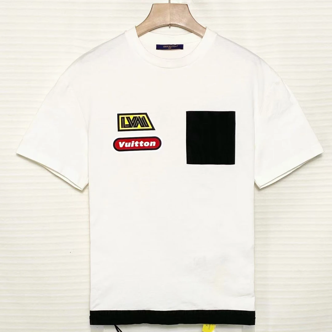 95新 LV LouisVuitton/路易威登 LV logo 短袖/S码/XG-Y21563