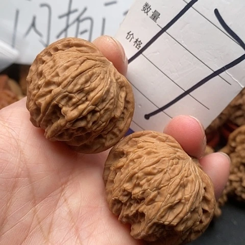 桃核吊坠42全品磨盘