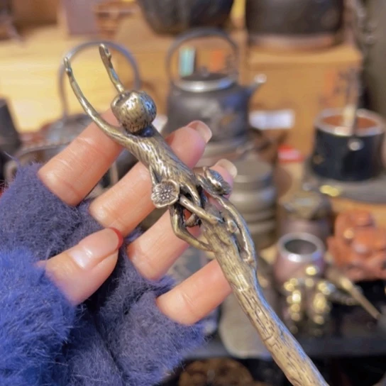 铜中古工艺品摆件