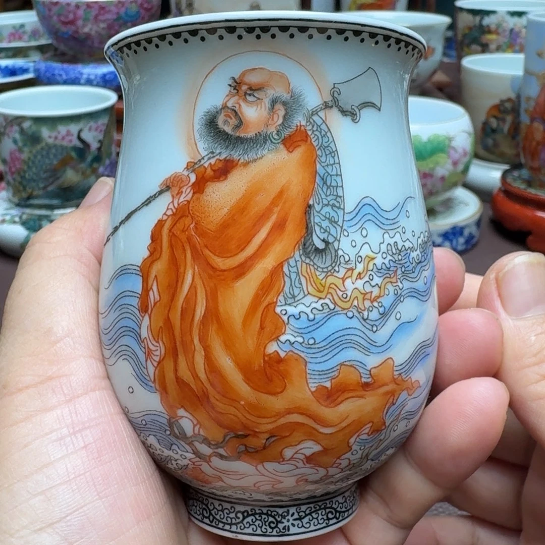 景德镇手工手绘展示