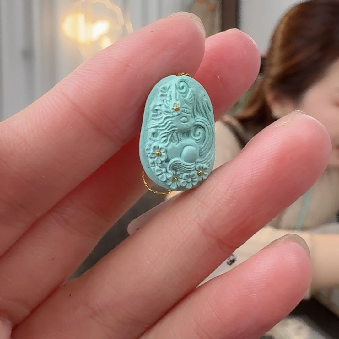 绿松石未镶嵌珠宝半成品