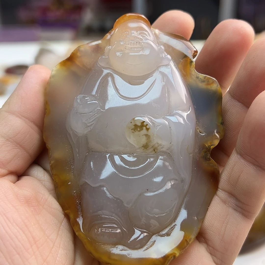 玛瑙/玉髓合金颈饰