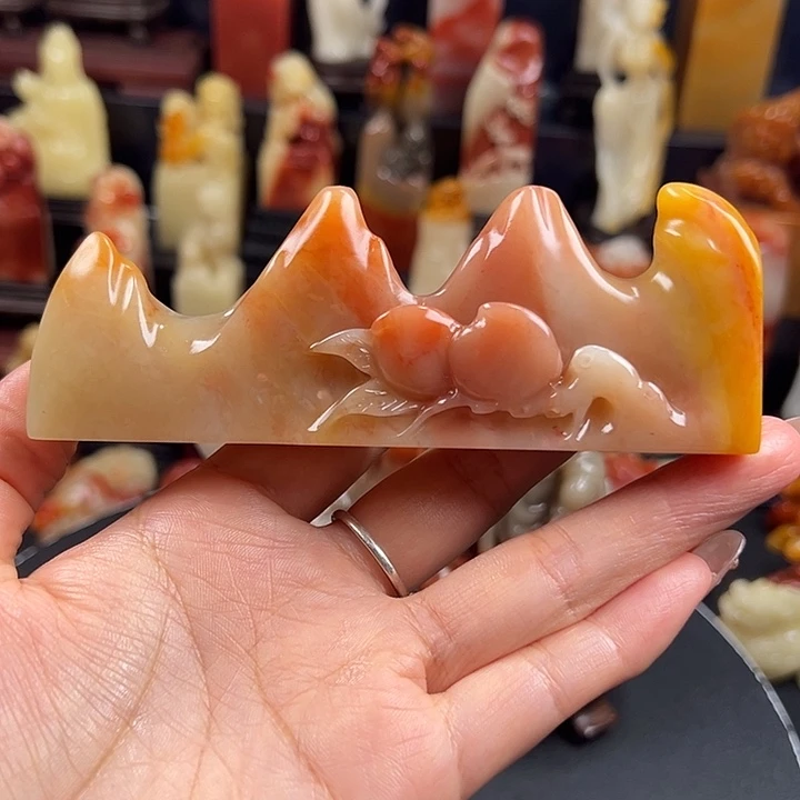 寿山石老性芙蓉石