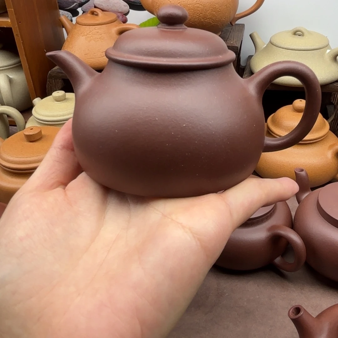 李***生茶壶紫砂黄龙源  底槽清  微瑕 怀隐190