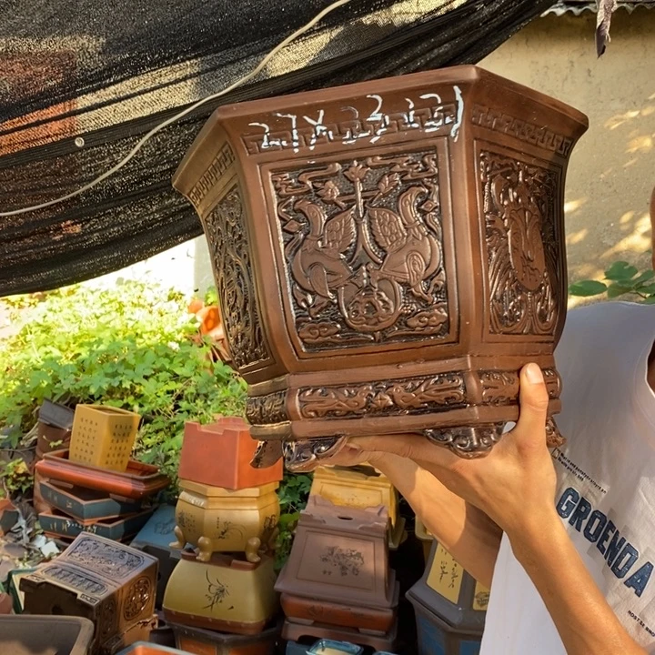 花盆紫砂紫砂茶具套装家用电脑