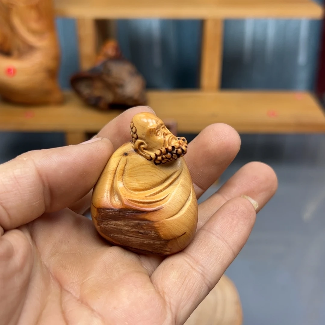 @***⁰木崖柏木摆件手把件