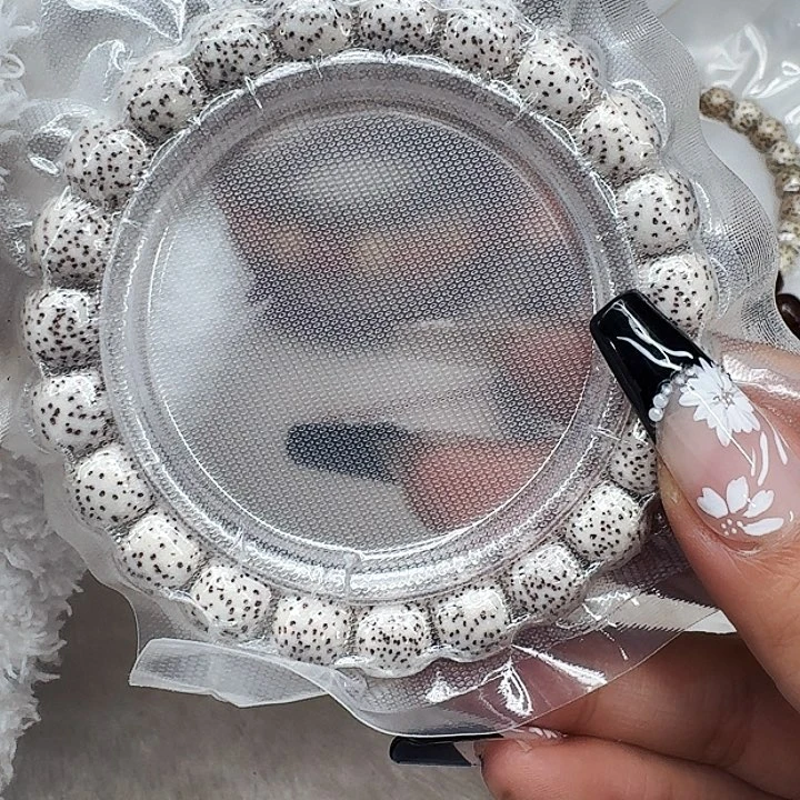 星月菩提手串389王者白星月菩提镶嵌10桶单圈