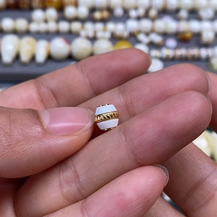 琥珀未镶嵌裸石汉堡