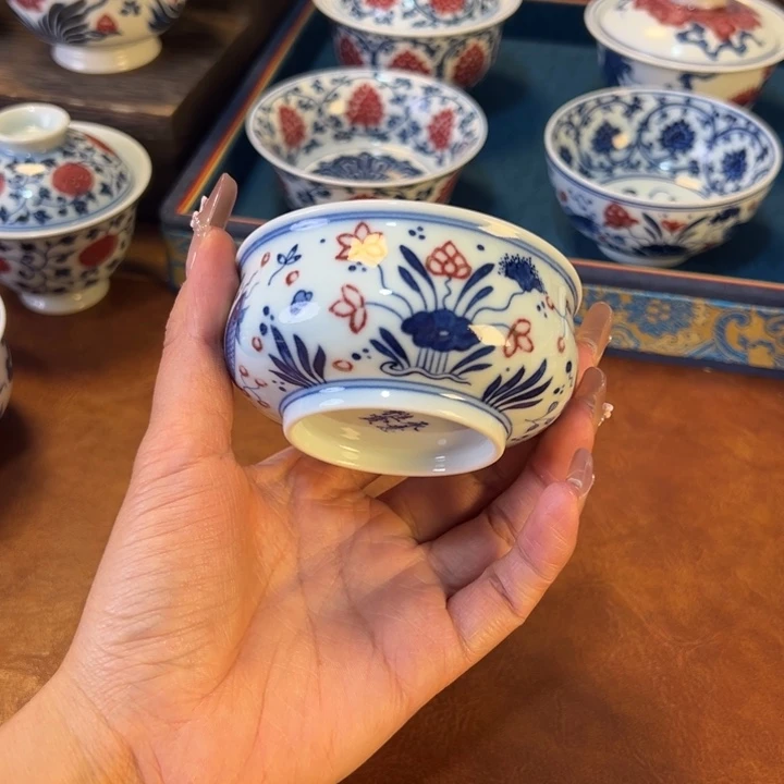 瓷片景德镇陶瓷手工手绘