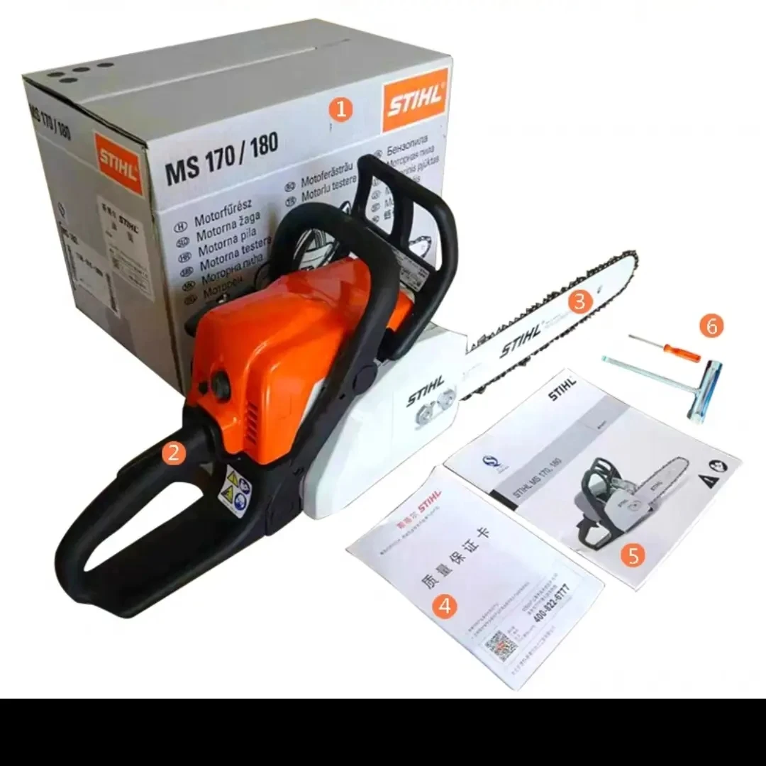 德国斯蒂尔油锯大功率小型家用汽油伐木锯林业采伐手提多功能链锯