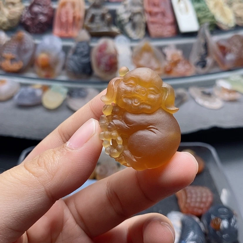 【闪购商品】未镶嵌吊坠定制玛瑙
