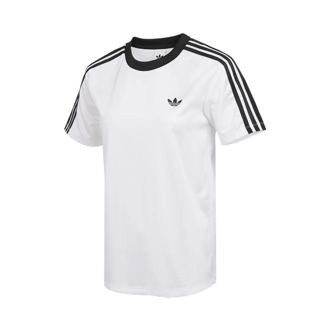 阿迪达斯三叶草｜日常时尚运动休闲 女子短袖T恤JV9647