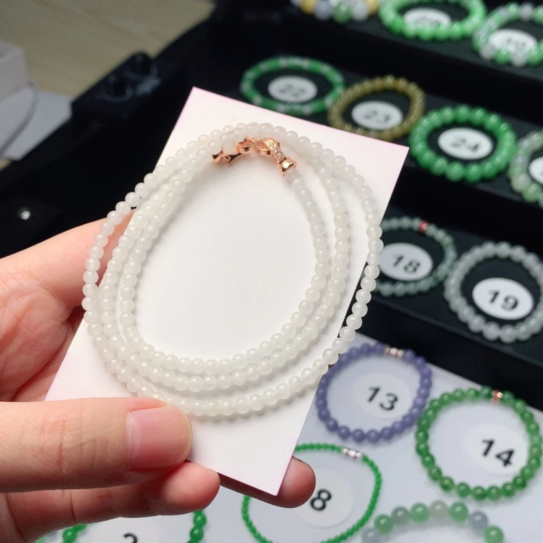 翡翠未镶嵌手链翡翠