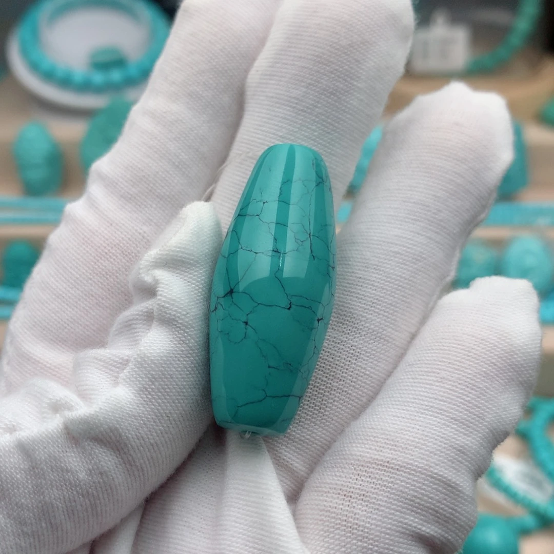 未镶嵌绿松石珠宝奇石14.7克