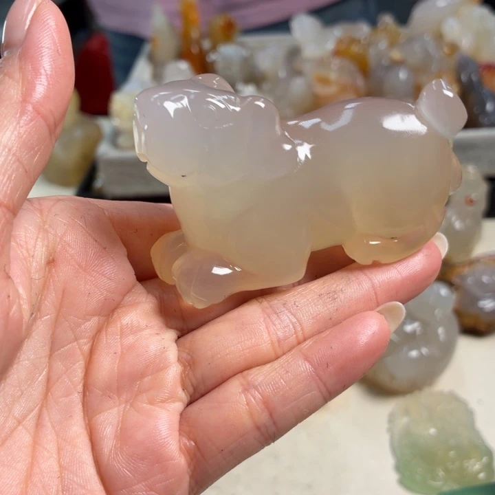 玛瑙/玉髓未镶嵌吊坠(不含链)