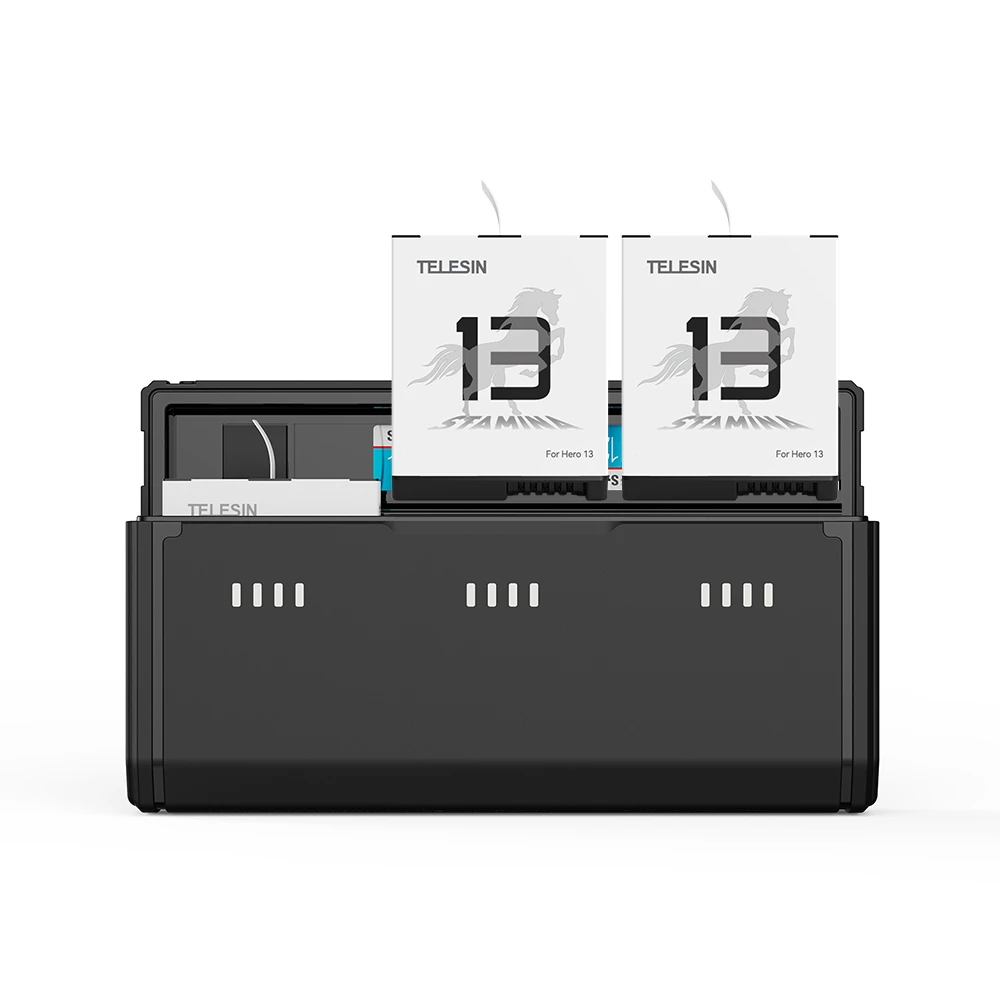 泰迅适配Gopro13充电电池 高新能全解码低温电池 运动相机充电器