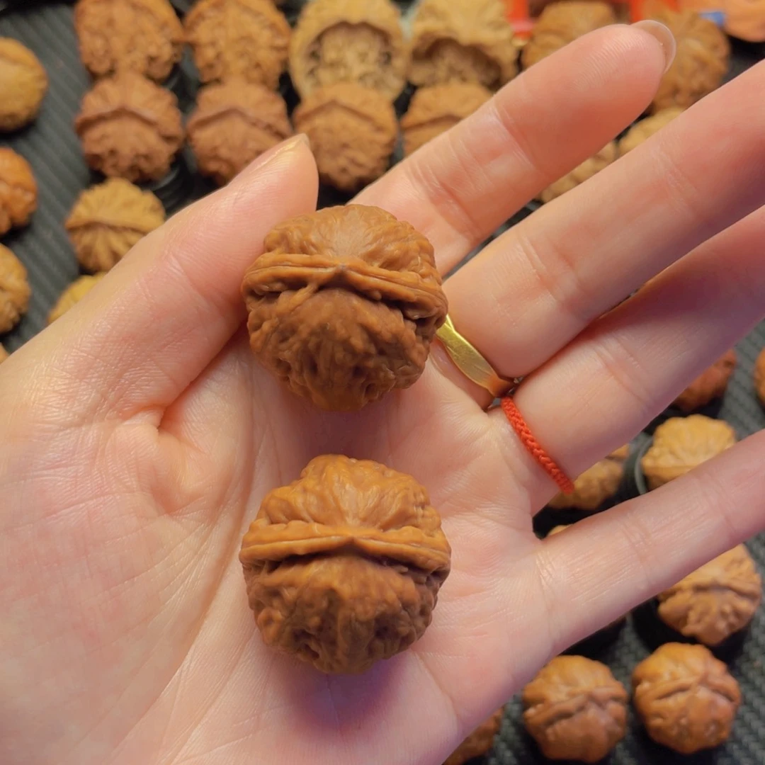 文玩核桃把件不*葱文玩核桃