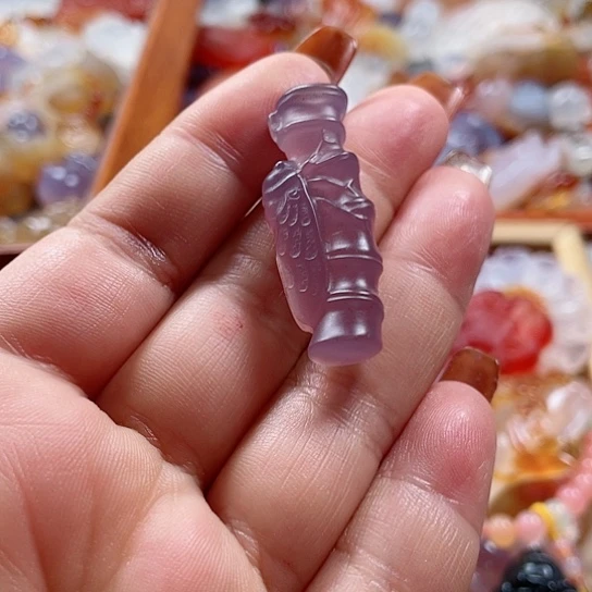 玛瑙/玉髓吊坠(赠链)未镶嵌大**乐