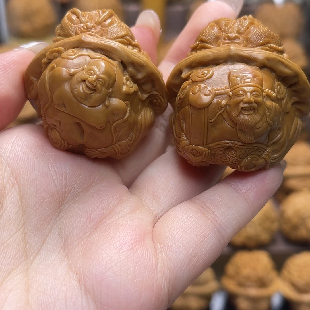 一面蟾一面财神弥勒佛