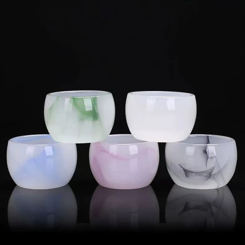 琉璃品茗杯随机一个