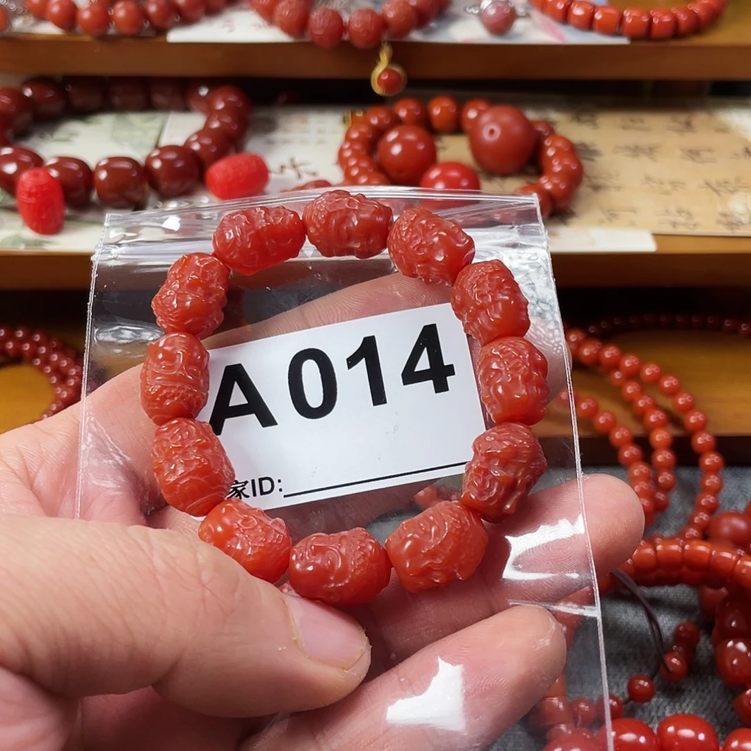 等****玛瑙/玉髓未镶嵌手链南红玛瑙