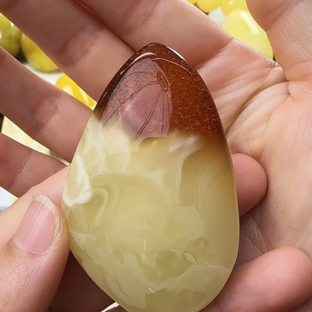 【闪购商品】琥珀颈饰未镶嵌吊坠