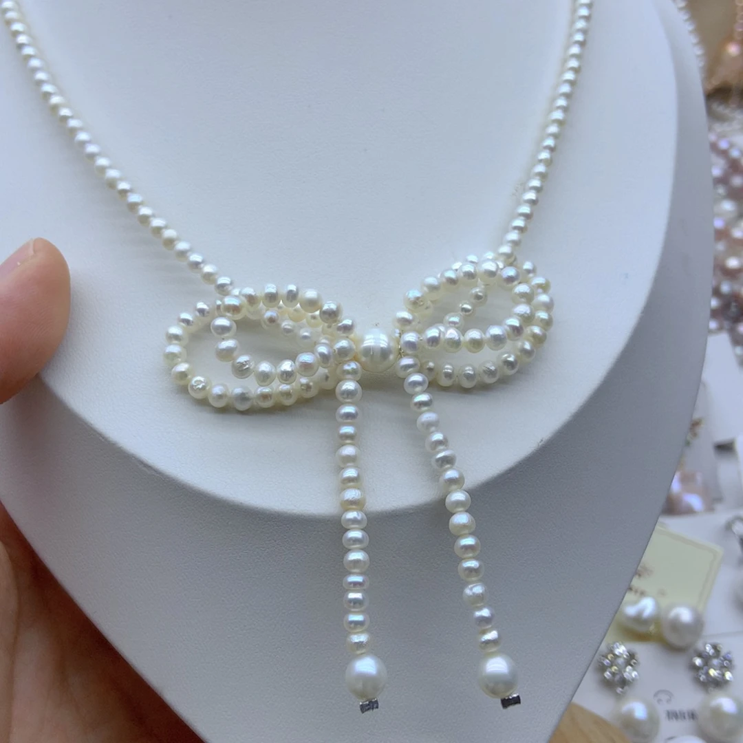 淡水珍珠耳饰未镶嵌