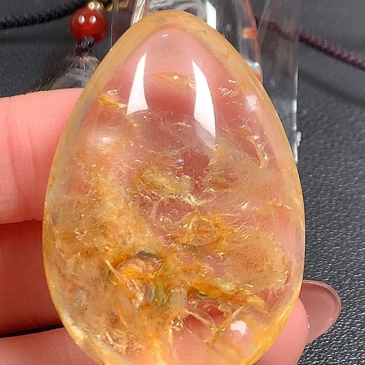 水晶吊坠(不含链)未镶嵌任***1