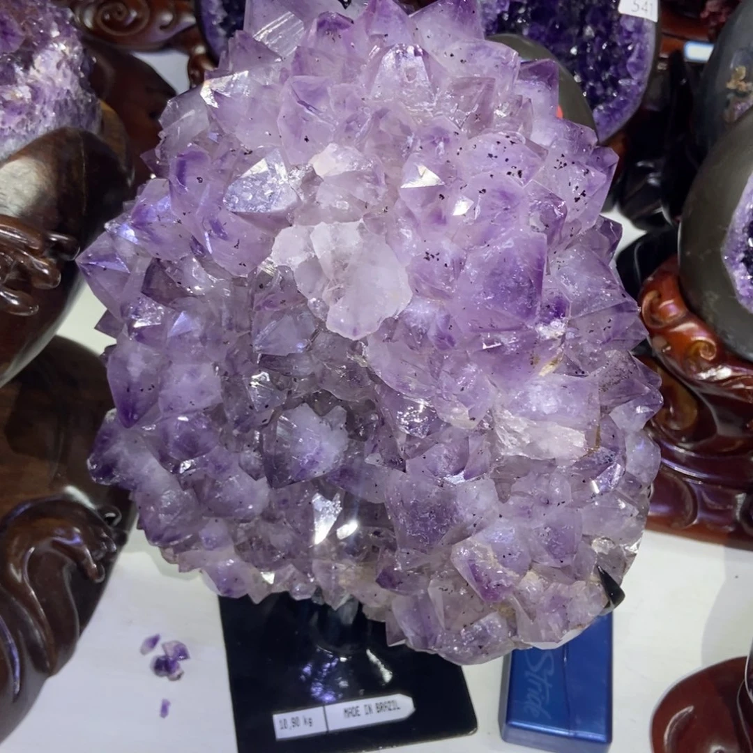 紫晶未镶嵌大型摆件（非配饰）琪